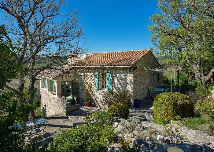 Maison Au Coeur De La Garrigue A Murs - Parc Regional Du Luberon